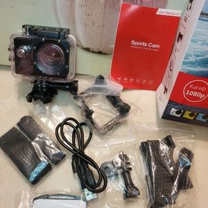 📷 Full HD 1080p Waterproof Sports Camera